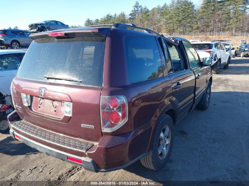 5FNYF18557B019744 2007 Honda Pilot Ex-L