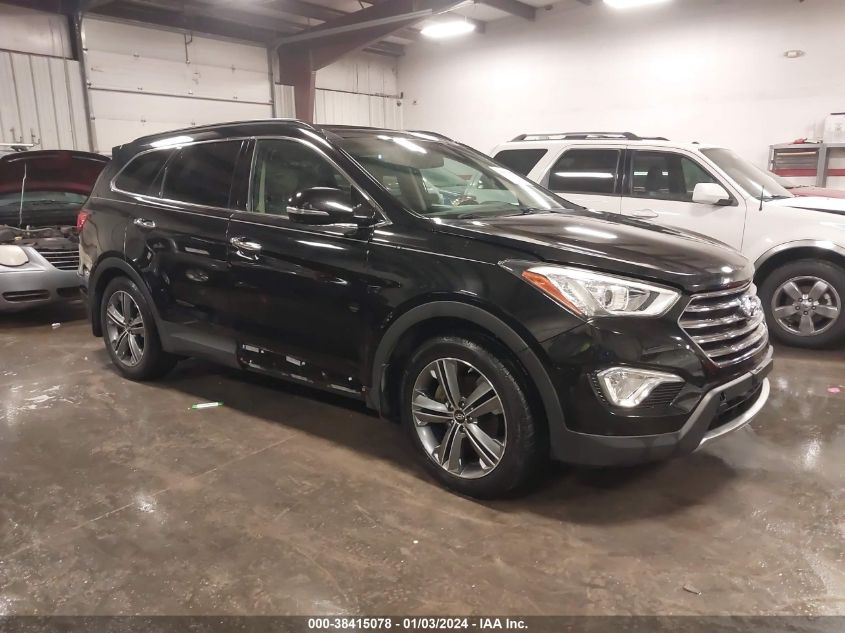 KM8SR4HFXFU120738 2015 Hyundai Santa Fe Limited