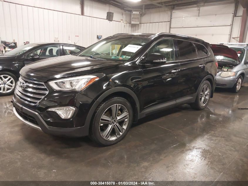 KM8SR4HFXFU120738 2015 Hyundai Santa Fe Limited