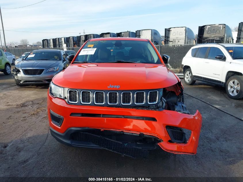 3C4NJDAB6HT665378 2017 Jeep New Compass Sport 4X4