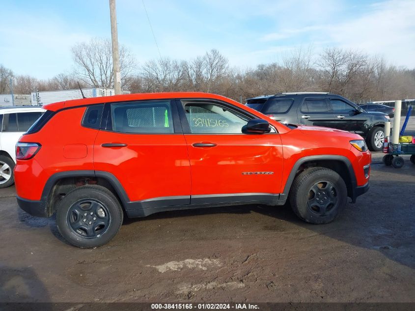 3C4NJDAB6HT665378 2017 Jeep New Compass Sport 4X4