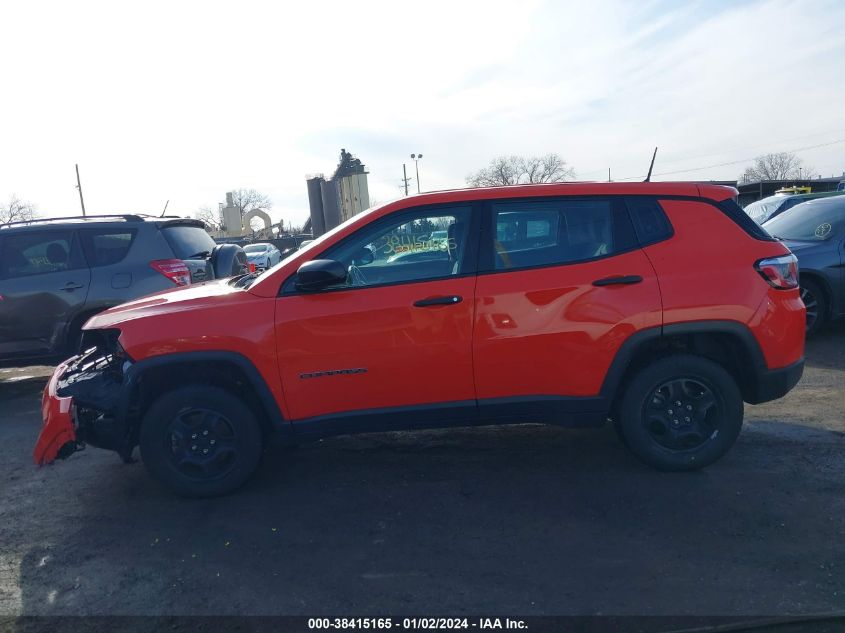 3C4NJDAB6HT665378 2017 Jeep New Compass Sport 4X4