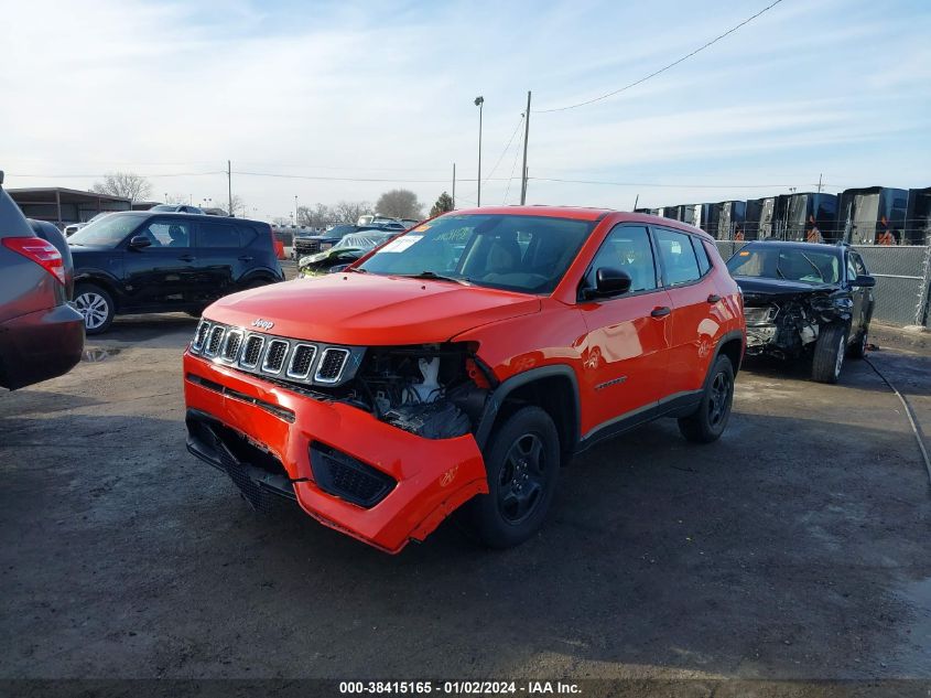 3C4NJDAB6HT665378 2017 Jeep New Compass Sport 4X4