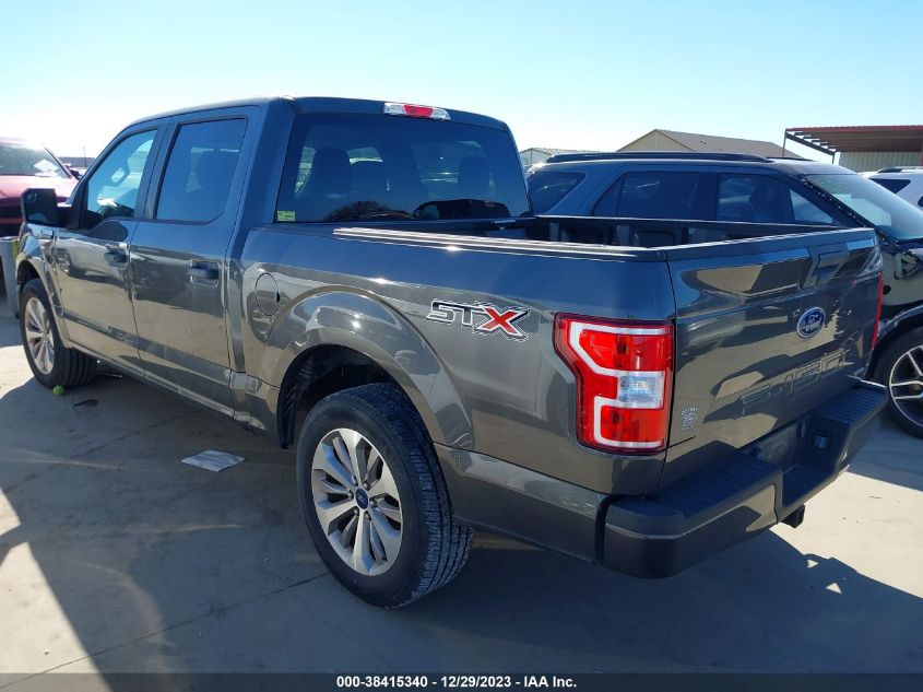 2018 Ford F-150 Xl VIN: 1FTEW1CP8JKE36202 Lot: 38415340