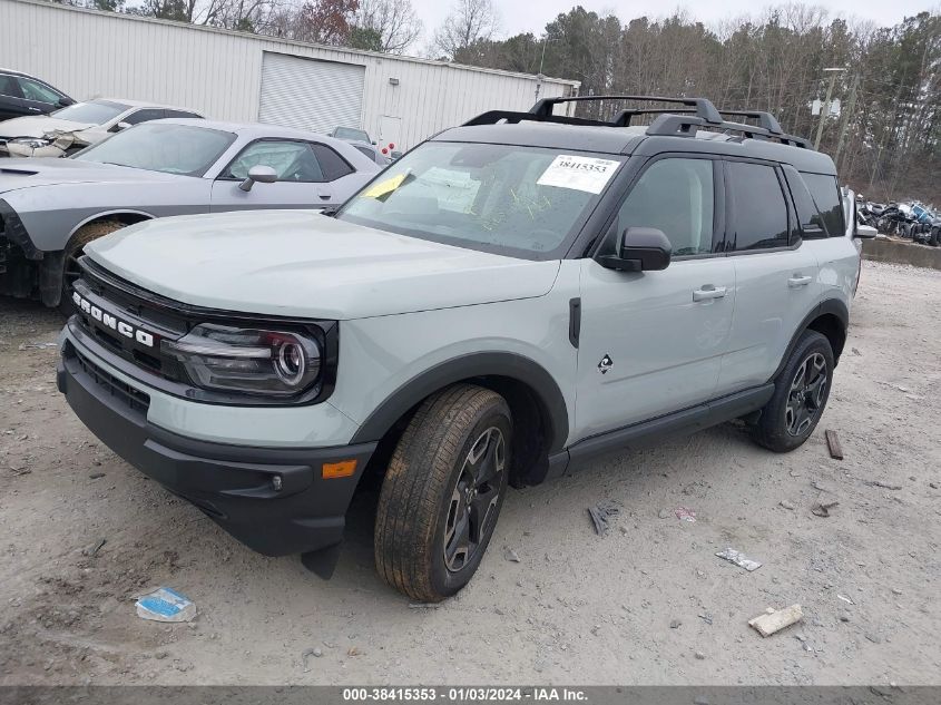 3FMCR9C61NRD24147 2022 Ford Bronco Sport Outer Banks