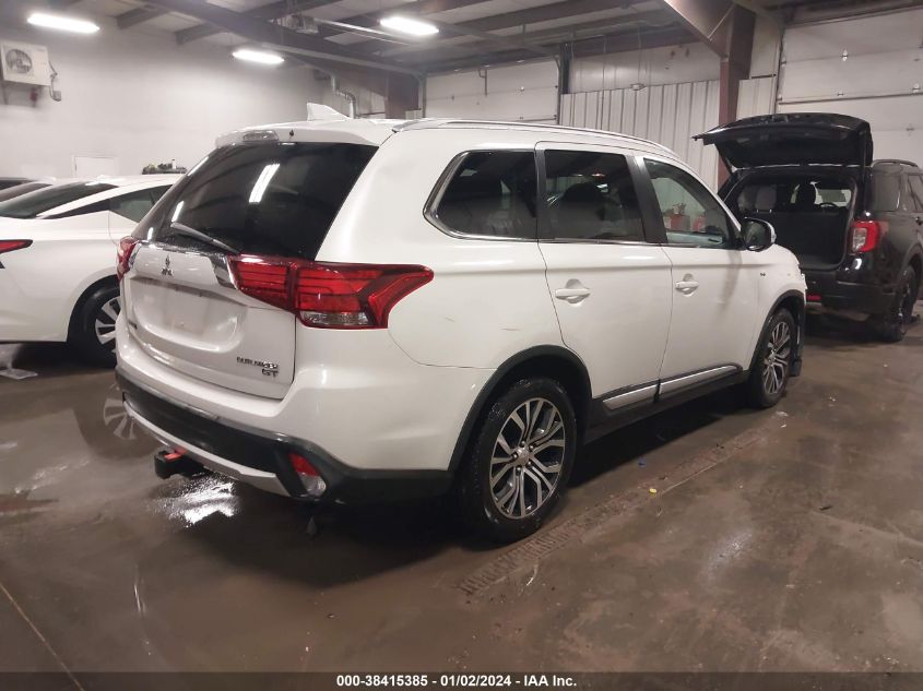 2018 Mitsubishi Outlander Gt VIN: JA4JZ4AXXJZ064812 Lot: 38415385