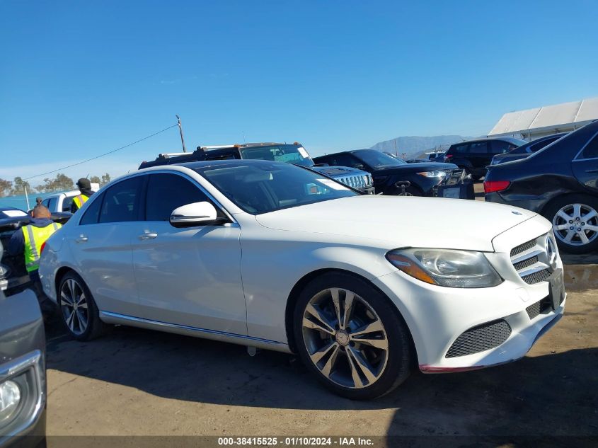 2016 Mercedes-Benz C 300 Luxury/Sport VIN: 55SWF4JB3GU141431 Lot: 38415525