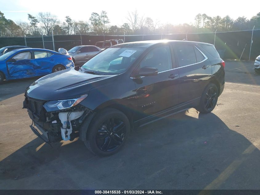 2021 Chevrolet Equinox Fwd Lt VIN: 2GNAXKEV7M6125517 Lot: 38415535