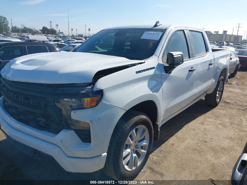 2022 Chevrolet Silverado 1500 4Wd Short Bed Custom VIN: 1GCPDBEK0NZ564484 Lot: 38415572