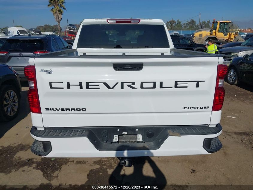 2022 Chevrolet Silverado 1500 4Wd Short Bed Custom VIN: 1GCPDBEK0NZ564484 Lot: 38415572