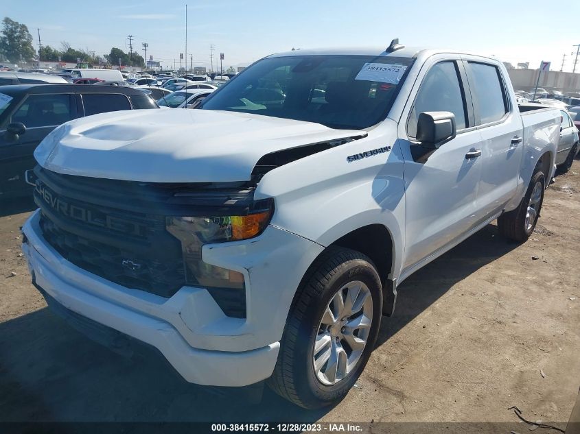2022 Chevrolet Silverado 1500 4Wd Short Bed Custom VIN: 1GCPDBEK0NZ564484 Lot: 38415572