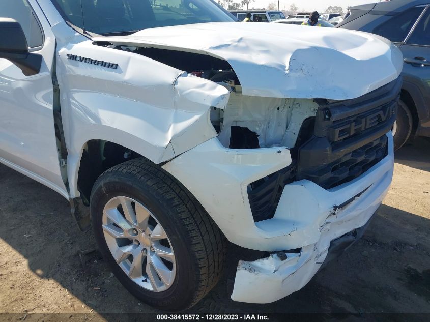 2022 Chevrolet Silverado 1500 4Wd Short Bed Custom VIN: 1GCPDBEK0NZ564484 Lot: 38415572