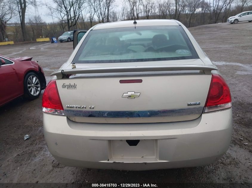 2008 Chevrolet Impala Lt VIN: 2G1WT58K981299176 Lot: 38415703