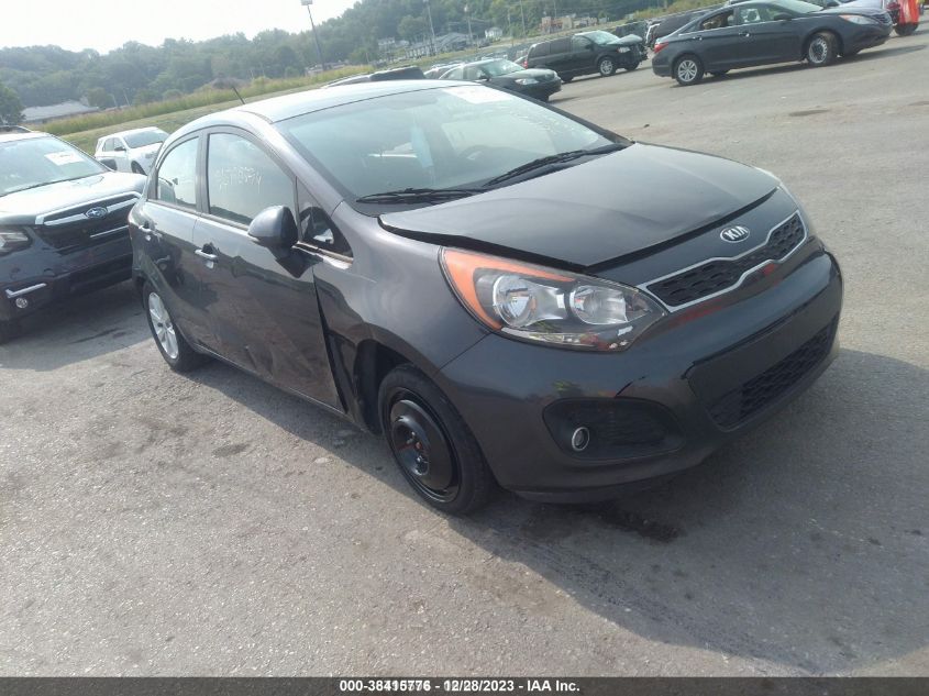 2014 Kia Rio Ex VIN: KNADN5A38E6362135 Lot: 38415776