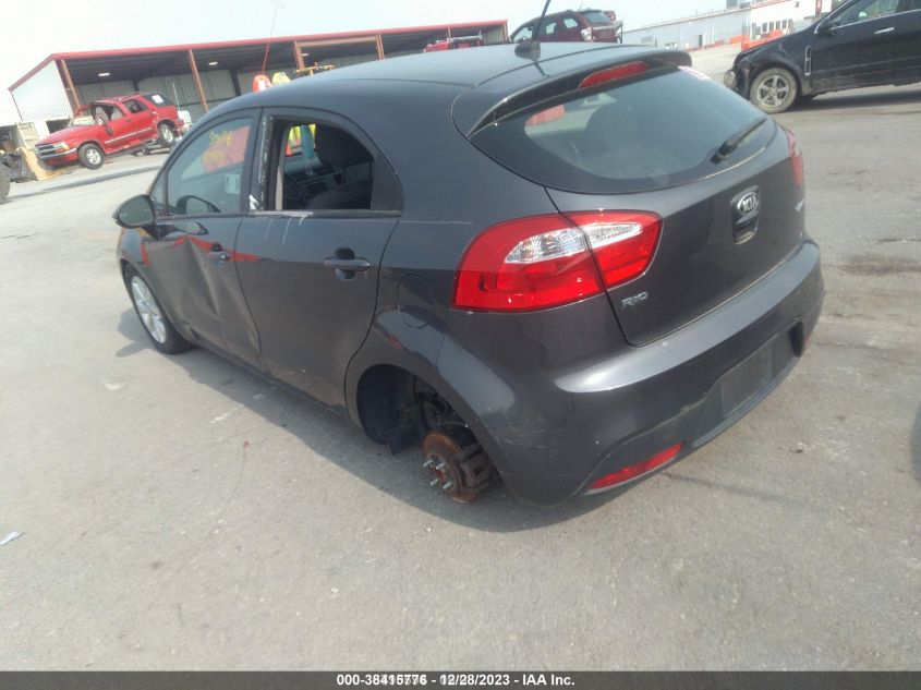 2014 Kia Rio Ex VIN: KNADN5A38E6362135 Lot: 38415776