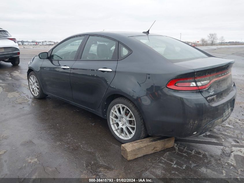 1C3CDFCH9DD192107 2013 Dodge Dart Limited/Gt