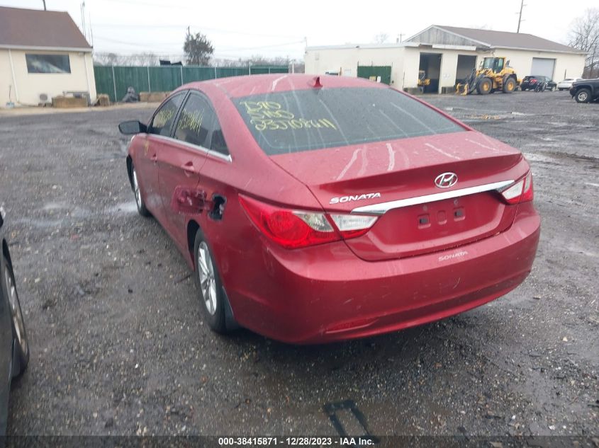 2013 Hyundai Sonata Gls VIN: 5NPEB4AC7DH645866 Lot: 38415871