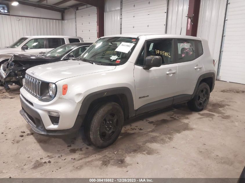 2019 Jeep Renegade Sport 4X4 VIN: ZACNJBAB2KPK79217 Lot: 38415882