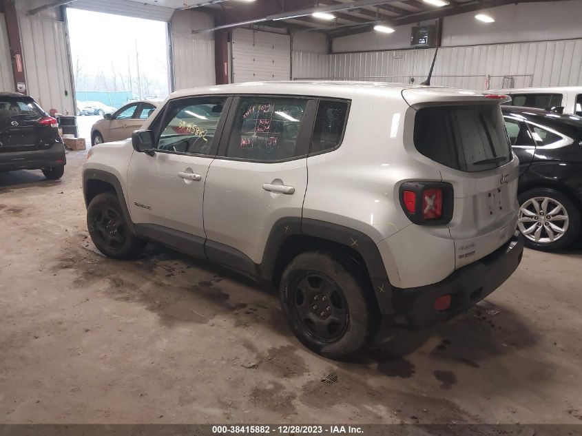 2019 Jeep Renegade Sport 4X4 VIN: ZACNJBAB2KPK79217 Lot: 38415882