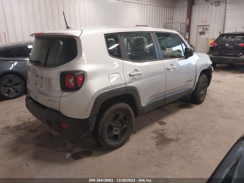 2019 Jeep Renegade Sport 4X4 VIN: ZACNJBAB2KPK79217 Lot: 38415882