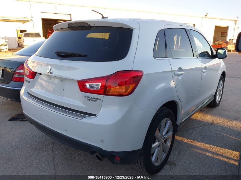 2014 Mitsubishi Outlander Sport Se VIN: 4A4AP4AU7EE021858 Lot: 38415900