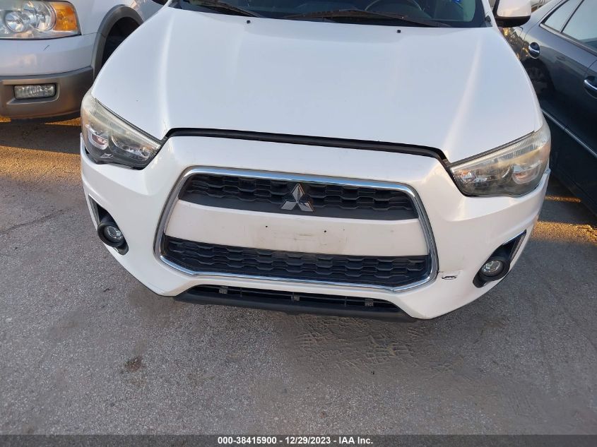 2014 Mitsubishi Outlander Sport Se VIN: 4A4AP4AU7EE021858 Lot: 38415900