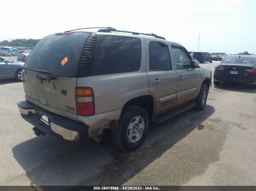 2002 GMC Yukon Slt VIN: 1GKEK13Z62R322001 Lot: 38415920