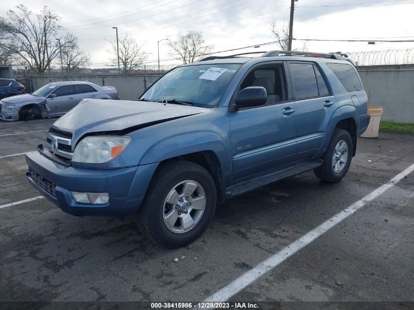 2005 Toyota 4Runner Sr5 V6 VIN: JTEBU14R850074328 Lot: 38415986