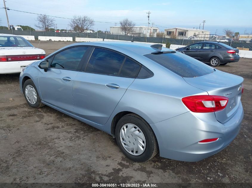 2017 Chevrolet Cruze Ls Auto VIN: 1G1BC5SM0H7154698 Lot: 38416051