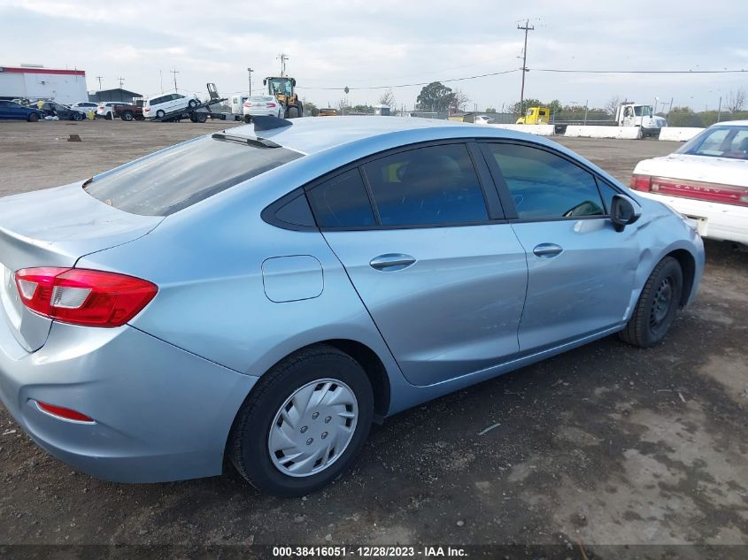 2017 Chevrolet Cruze Ls Auto VIN: 1G1BC5SM0H7154698 Lot: 38416051