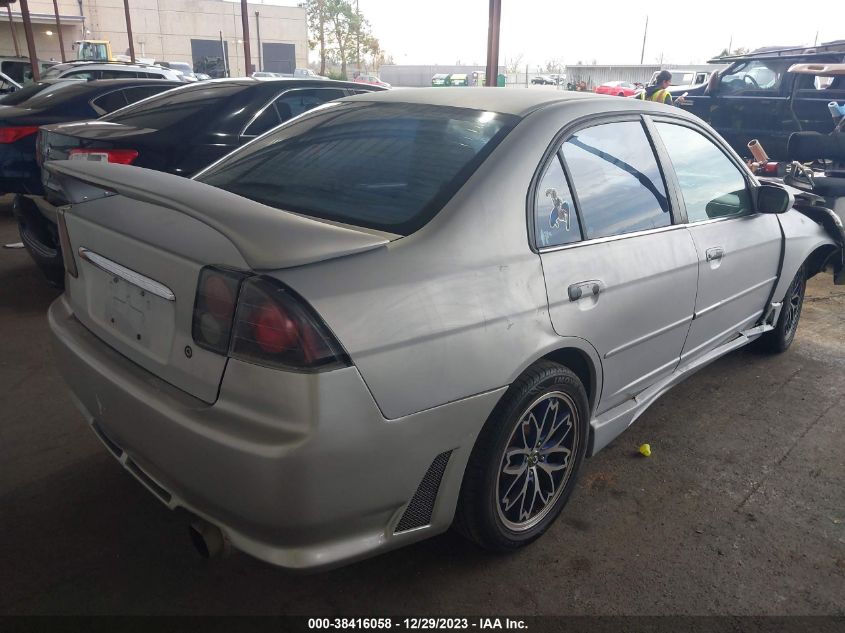 2001 Honda Civic Lx VIN: 2HGES16561H602909 Lot: 38416058