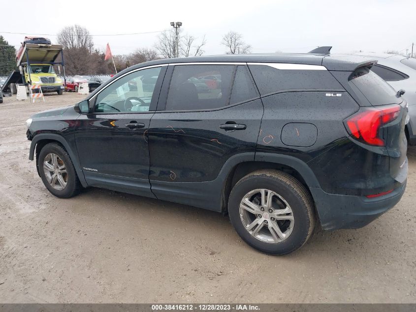 2020 GMC Terrain Fwd Sle VIN: 3GKALMEV2LL321556 Lot: 38416212