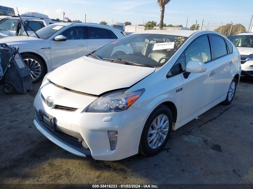 JTDKN3DP1C3024684 2012 Toyota Prius Plug-In Advanced