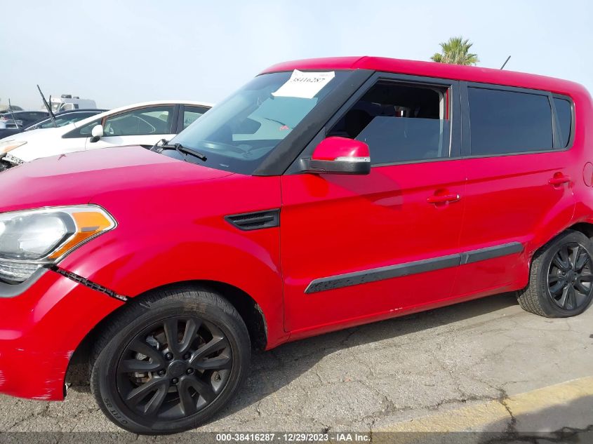 2013 Kia Soul + VIN: KNDJT2A69D7599553 Lot: 38416287