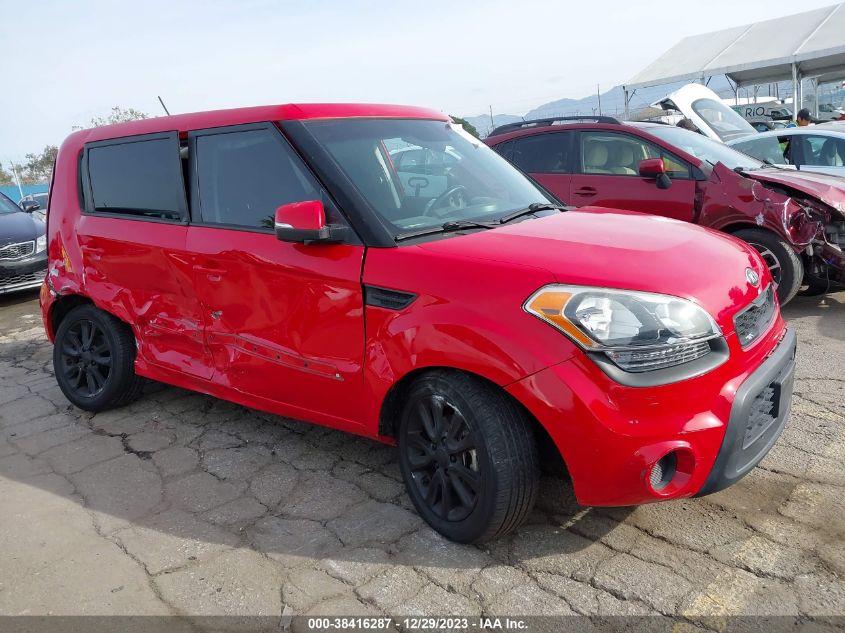 2013 Kia Soul + VIN: KNDJT2A69D7599553 Lot: 38416287