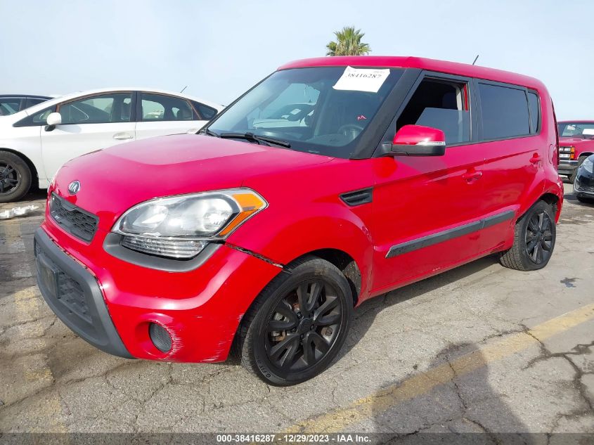 2013 Kia Soul + VIN: KNDJT2A69D7599553 Lot: 38416287