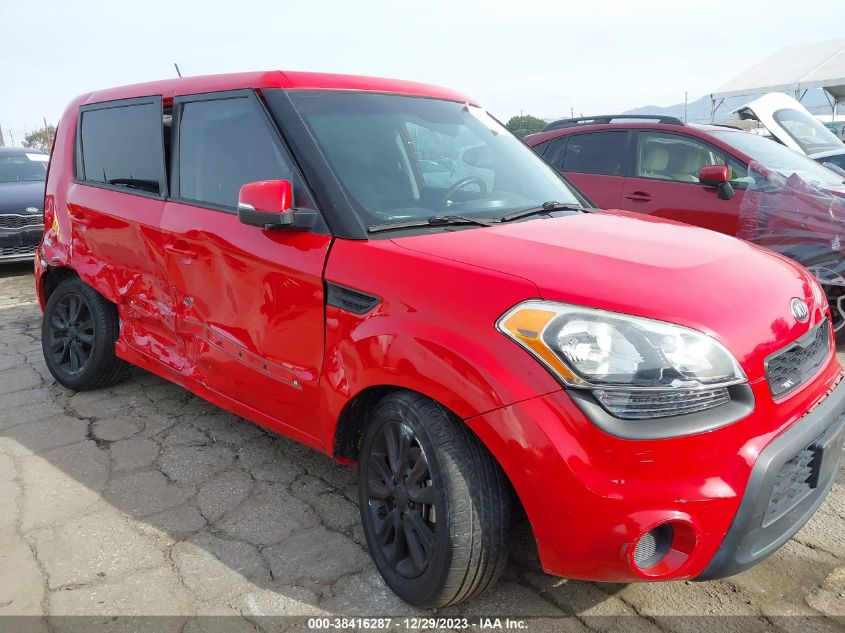 2013 Kia Soul + VIN: KNDJT2A69D7599553 Lot: 38416287