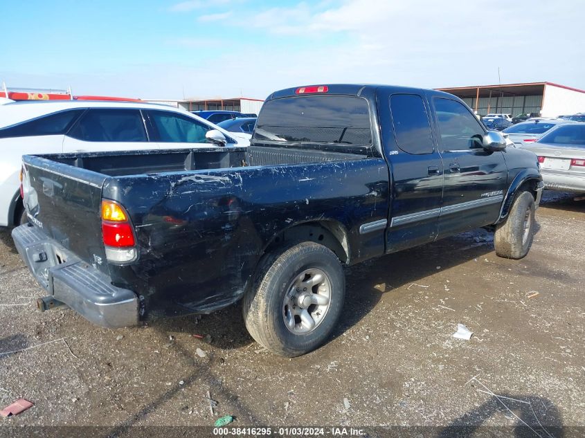 5TBRT3410YS099164 2000 Toyota Tundra Sr5 V8