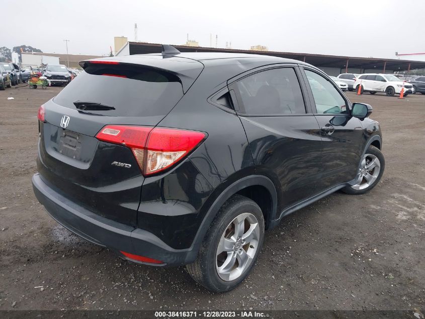 2016 Honda Hr-V Ex VIN: 3CZRU6H58GM727287 Lot: 38416371