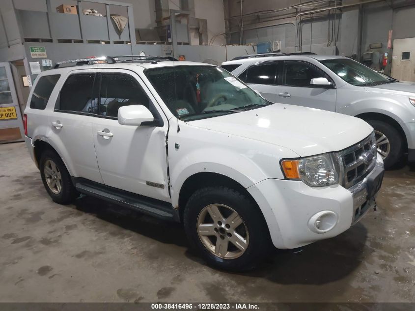 2008 Ford Escape Hybrid VIN: 1FMCU59H18KA89869 Lot: 38416495