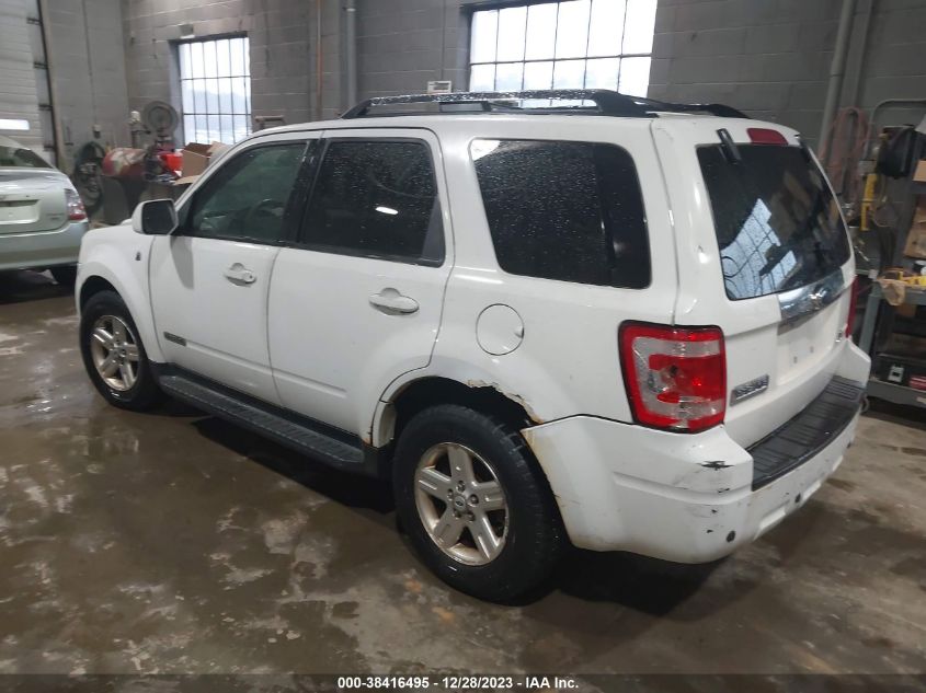 2008 Ford Escape Hybrid VIN: 1FMCU59H18KA89869 Lot: 38416495