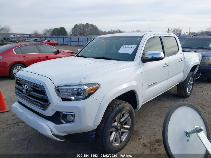 2017 Toyota Tacoma Double Cab VIN: 5TFEZ5CN1HX053485 Lot: 38416853