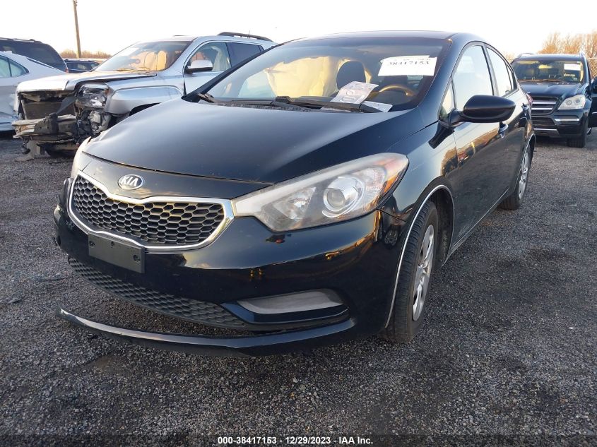 2016 Kia Forte VIN: KNASK4862G5442226 Lot: 38417153