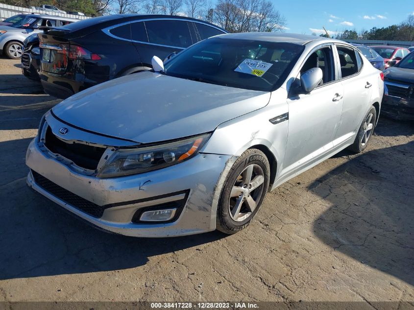 2015 Kia Optima Lx VIN: 5XXGM4A7XFG504536 Lot: 38417228