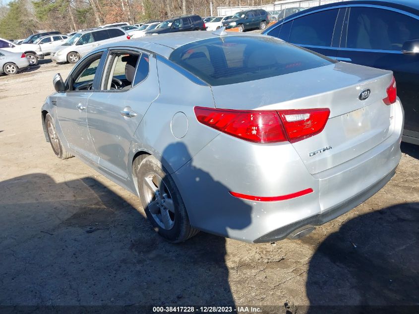 2015 Kia Optima Lx VIN: 5XXGM4A7XFG504536 Lot: 38417228