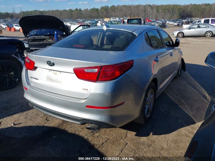 2015 Kia Optima Lx VIN: 5XXGM4A7XFG504536 Lot: 38417228