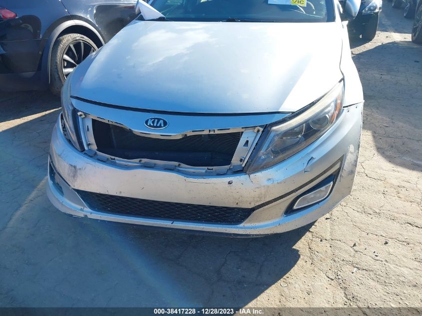 2015 Kia Optima Lx VIN: 5XXGM4A7XFG504536 Lot: 38417228