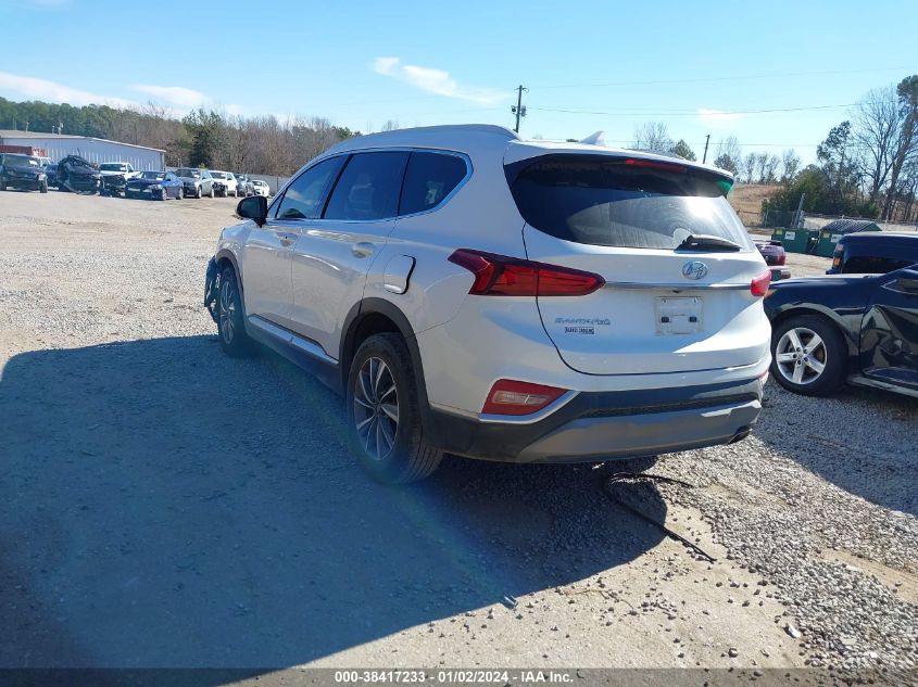 2019 Hyundai Santa Fe Sel Plus VIN: 5NMS33AD8KH017456 Lot: 38417233