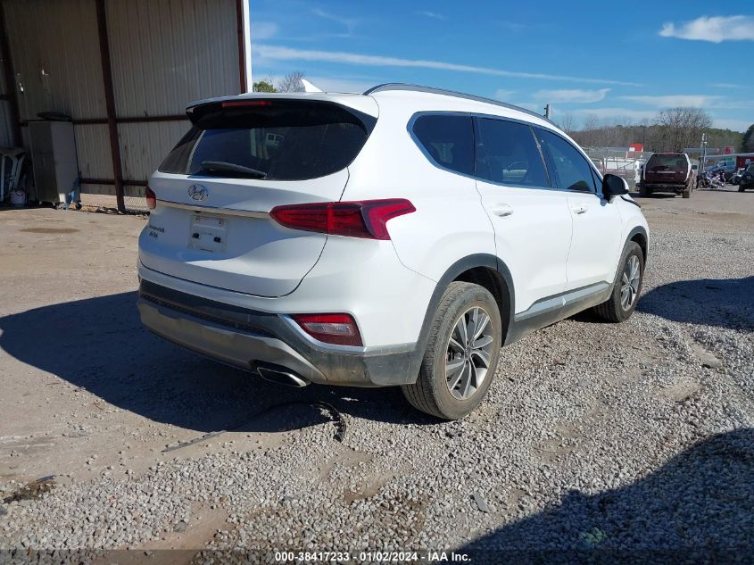 2019 Hyundai Santa Fe Sel Plus VIN: 5NMS33AD8KH017456 Lot: 38417233