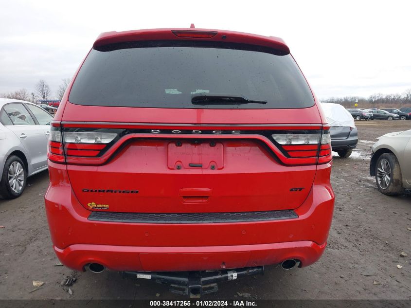 2017 Dodge Durango Gt Rwd VIN: 1C4RDHDG6HC669532 Lot: 38417265